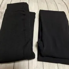 未使用　M-L ブラックレギンスセット⚪︎