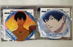 忘却バッテリー だけ缶 トレーディング缶バッジ 清峰葉流火 2点