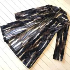 再値下げ❤️CECIL McBEE★フォーファーAラインコート★アニマル柄★S-M