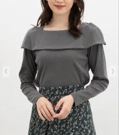 Honeys オフショル風トップスのサムネイル