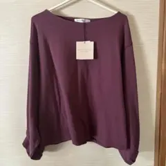 beaute de opaque パープル長袖Tシャツ 38/Mのサムネイル