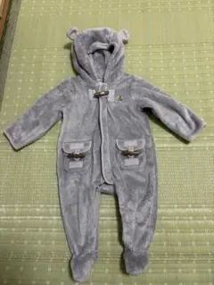 babyGap フード付きロンパース 60cm グレー