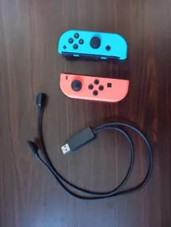 【任天堂純正品】Joy-Con (L) ネオンレッド/ (R) ネオンブルー