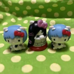 ハローキティ　エヴァンゲリオン　綾波レイ　貞子