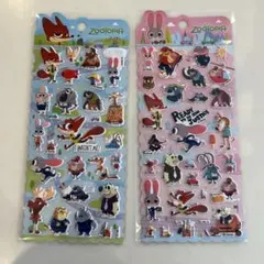 ライセンス品！ ズートピア 3Dシール