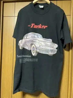 Y2K アメカジ ヴィンテージ Tシャツ カーキ 【XL】 車 タクシー レトロ 