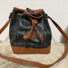 チェック柄　ショルダーバッグ