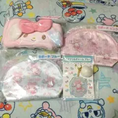 マイメロ 一番くじ 4点セット