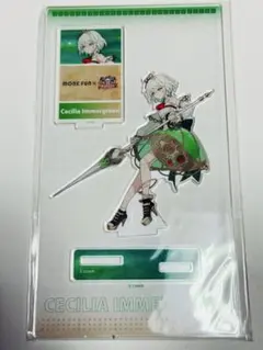 セシリア・イマーグリーン ホロライブ 台湾 萌番 コラボカフェ　アクリルスタンド セシリア・イマーグリーン 台湾限定 萌番 コラボカフェ アクリル