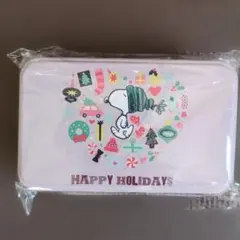 スヌーピー HAPPY HOLIDAYS スタンプ