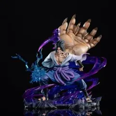 ナルト うちはサスケ ガレージキット ガレキ スタチュー⑦①