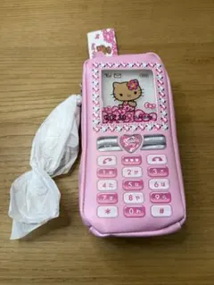キティ★ガラケー ポーチ ペンケース ピンク 未使用のサムネイル