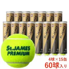 DUNLOP St.JAMES PREMIUM テニスボール 60球×2箱 - メルカリ