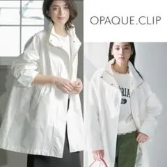 新品タグ付き◆OPAQUE.CLIP ◆CLASSY掲載◆ミドルスタンドコートのサムネイル