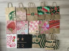 スタバ　リザーブ　紙袋　ショップ袋　28枚