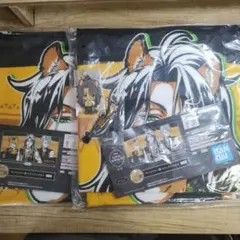 ツイステ　サバナクロー　ビジュアルタオル　レオナラギーラバーキーホルダー付き