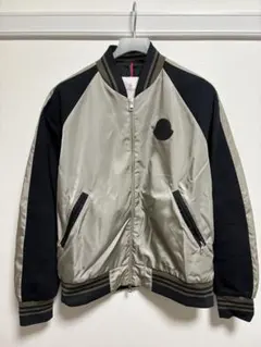 MONCLER 希少ブルゾン カーキブラック サイズXL