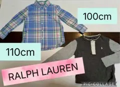 RALPH LAUREN　男の子　長袖シャツ　2枚セット　まとめ売り