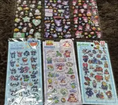 キャラクターシールセット 6枚セット