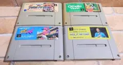 スーパーファミコン　ソフト　まとめ売り　４本セット　動作確認済　ファミスタなど