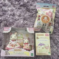 シルバニアファミリー フルーツケーキペアセットとドーナツワゴン