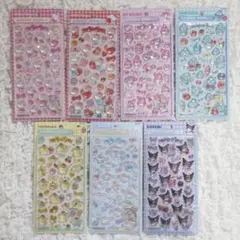 【国内正規品】ボンボンドロップシール サンリオ 第2弾 7種セット