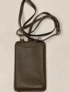 LASIEMスマホポシェット イエベブラウン