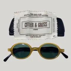 CUTLER AND GROSS 英国製 サングラス イエローのサムネイル