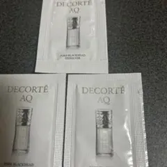 DECORTÉ AQ PORE BLACKHEAD DISSOLVER 3パック