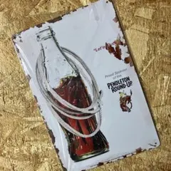 ブリキ看板 Coca-Cola Pendleton
