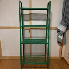 IKEA LERBERG シェルフユニット グリーン　六角レンチ付60x148