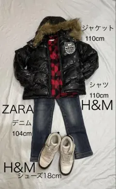 男の子服　まとめ売り ８点　104cm〜130cm