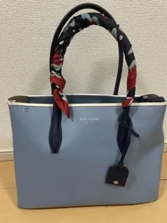 kate spade ライトブルー ハンドバッグ