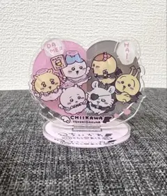 ちいかわ てんしとあくま アクスタ ハチワレ うさぎ モモンガ くりまんじゅう
