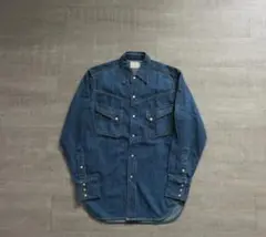 36 LVC リーバイス 40年代 ロングホーン 復刻 デニムシャツ