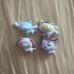 サンリオキャラクターズ こねこの大行進 ガチャ 4種セット シナモン クロミ