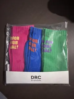DRC branhes キッズ靴下 3足セット