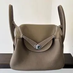 シュリンクレザー ショルダーバッグ 未使用品 トゴレザー エトープ