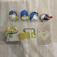 サンリオキャラクター 7点セット ストラップ