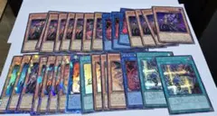 遊戯王　魔を刻むデモンスミス&紅涙の魔ラクリモーサ他　4種色んなレア度セット