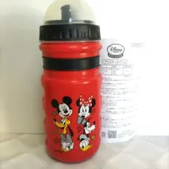 【新品】レトロDisney Store ミッキー＆フレンズ プラスチック水筒のサムネイル