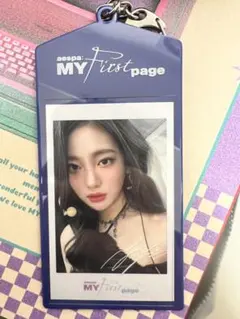 aespa MY First page サイン入りトレカ ニンニン - メルカリ