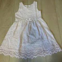 H&M ノースリーブ レースワンピース 5-6歳用