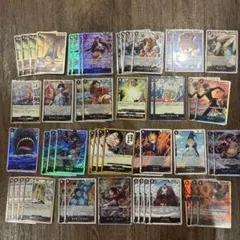 ワンピースカードゲーム 黒黄モリア構築済みデッキ スリーブ付き