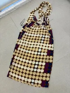 （L06165）MARNI H&M コラボ　ノースリーブミニワンピース　36のサムネイル