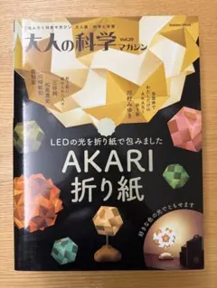 大人の科学マガジン Vol.29 AKARI 折り紙
