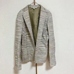 美品✨オースチンリード シルク混 テーラードジャケット ベージュ L-XL相当