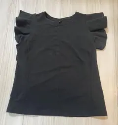 ぴ*み様 UNIQLO フリル袖 半袖Tシャツ L