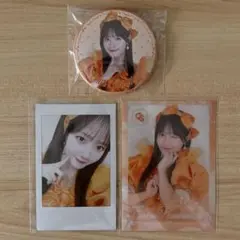 CUTIE STREET（きゅーすと）川本笑瑠 チェキ・缶バッジ・フォトカ 3点