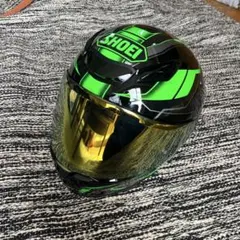 SHOEI Z-8 Mサイズ　フルフェイスヘルメット ブラック/グリーンのサムネイル
